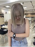 ハイトーンブロンドヘア（ブリーチ2回）