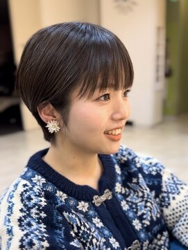 アームス リレーション(Arms Relation) マッシュショート　ショートボブ　丸み　ショートヘア