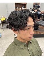 ノイズ キョウト(NOISM Kyoto)&nbsp;メンズ 波巻きセンターパート