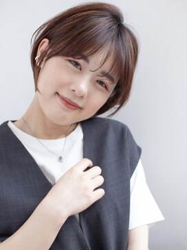 アッシュ 大泉学園店(Ash) 初めてのショート◎短すぎないショートボブ