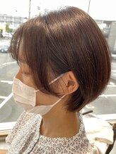《*大人くびれショートヘア*》お客様の髪質や骨格に合わせたくびれショートスタイルが人気＊[眉毛/静岡]