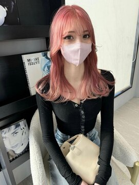 アース コアフュールボーテ みどり店(EARTH coiffure beaute) ダブルカラー_ケアブリーチ_レイヤーカット