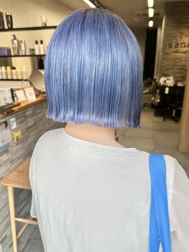 サンド 表参道(sand) 表参道ダブルカラーブリーチインナーカラー10代20代30代