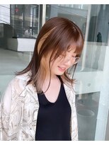 ヲタク(wotaku.)&nbsp;イヤリングカラーインナーカラーデザインカラーポイントカラー