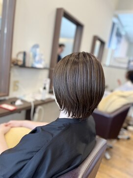 ヘアーブランドジン パルト(HAIR BRAND Jin Palt) ショートボブ