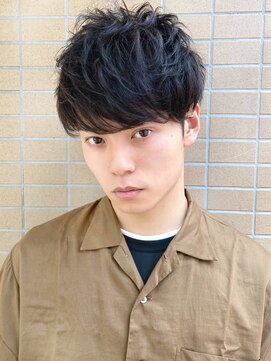 リコバイアフロート(riko by afloat) マッシュ/ニュアンスパーマ/ショート[メンズカット竹田]