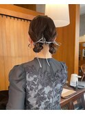 【野崎】ヘアセット/卒業式/着付け/袴ヘア/夏のヘアアレンジ