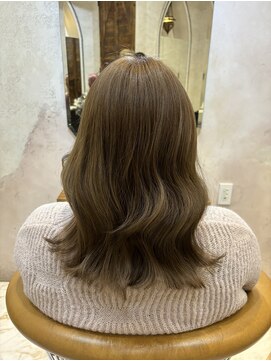 ロンドローズ 名古屋(Lond damaskRose) 顔周り ボブ 韓国 レイヤー ダブルカラー 名駅 リタッチ559