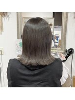 ヘアメイク アンフィ(amphi)&nbsp;透明感グレージュカラー