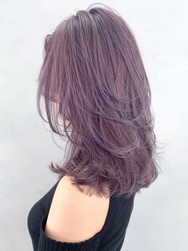 アルバム 銀座(ALBUM GINZA) ピンクヘアーピンクグレープフルーツ秋色透明感カラー_ba309921