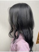 ブリーチカラー 色落ちも綺麗なグレーカラー