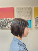 王道ボブ×美髪縮毛矯正