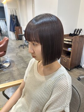 ヘアーブレイス(hair brace) ぷつっとボブ