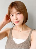 外ハネボブ大人可愛いくせ毛風カールうる艶髪デジタルパーマ