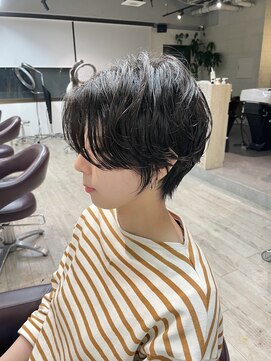 シャンプーボーイ 佐賀(SHAMPOO BOY) ショートパーマ/ふんわり　　【ナチュラルパーマ/デジカール】