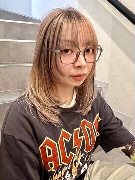 ファーム 大崎店(FAAM) ローライト×レイヤーカット♪【デザインカラー】