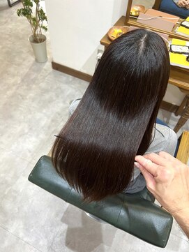 ヘアーサロン ジュエール(jyue-ru) #美髪ストレート#北谷#髪質改善#縮毛矯正#トリートメント
