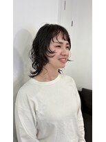 ロアヘアーコーディネート 京都駅前店(LoRE hair coordinate) ウルフのニュアンスパーマ