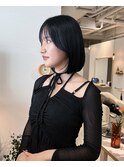 大人ミディアムショート