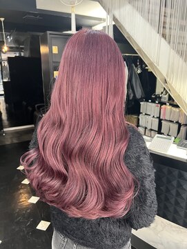 ヒップスデコ(Hip's deco) ブリーチで可愛い【ピンクカラー】