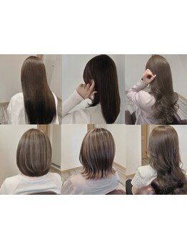 1席のみのプライベートサロン。一人一人の髪のお悩みを解決し、美髪へ導きます。上質な空間で癒しの時間を