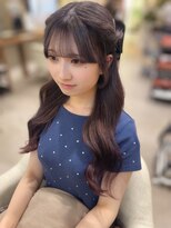 ココルアナ(coco luana)&nbsp;ブリーチ、ハイトーン、ケアブリーチ、韓国、前髪カット