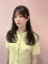 ボタン シブヤ(VOTAN SHIBUYA)&nbsp;レイヤーカット/オリーブベージュ/透明感カラー/くすみベージュ