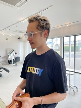 プル(puLL) メンズハイトーンショート