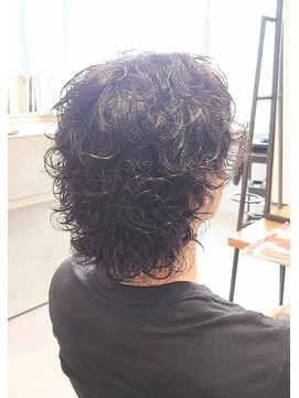 ブルー(BLUE) 《Blue・鈴木》#サーフカール#レイヤーカット