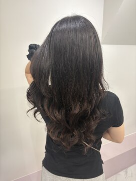 ガルボヘアー 心斎橋店(garbohair) 心斎橋×プルエクステ×エクステ×黒髪ロング