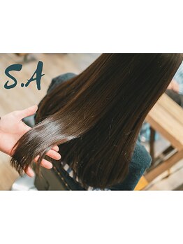 《古川駅近/駐車場有》人気の髪質改善トリートメントをご用意。髪の芯から潤いを与えツルツルの艶髪へ♪