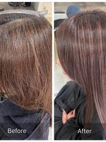 シア(sia)&nbsp;◇白髪ぼかしハイライトベージュ◇