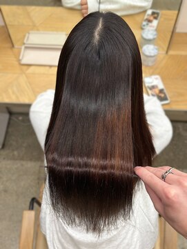 ミリ(mm) アイロン要らず！人生が変わる最高級な髪質改善縮毛矯正
