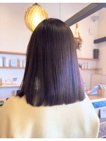 リエットヘアー 西尾市杢左店(Lie-et. hair) 思わず触れたくなる艶髪ボブ|西尾市 美容院