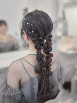 ヘアセットサロン ミント(Hair set salon MINT)&nbsp;ツイン編みおろし☆