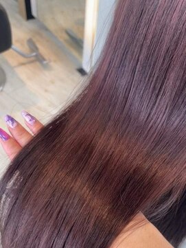 インク サカエ(inq sakae) ブリーチなしバイオレットアッシュ