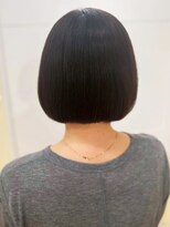 カミラボ(KAMI LABO)&nbsp;丸みショートボブ 髪質改善 暗髪カラー 似合わせカット