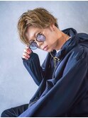 ストレイキッズ 風 金髪スパイラル
