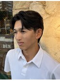 韓国風ナチュラルコンマバング