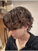 サーフカール×スパイラルパーマ×グランジパーマ