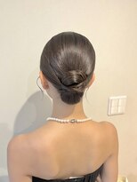フェリーチェ 六本木店(Felice)&nbsp;タイトヘア アップスタイル 参列ヘア 和装ヘア 上品 ツヤ感