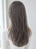 シンク オモテサンドウ(sync omotesando)&nbsp;アッシュグレージュ/グレージュカラー/前髪なし/髪質改善