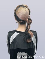アールエーサロンモノクロ 秋葉原(RA SALON モノクロ)&nbsp;【推し活ヘアメ】くるみちゃんサイドポニーヘア