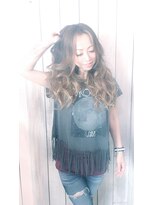 スリーピース 川越店(3piece) 新メニュー!ブラッシュウィーブグラデーション!