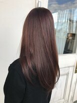 モカ ヘアーデザイン(moca HAIR DESIGN)&nbsp;少しくすんだツヤ感たっぷりのピンク