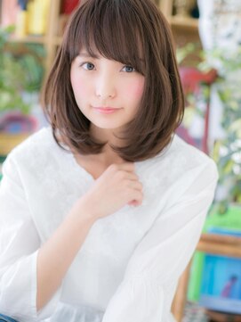 カバーヘア ブリス 大宮西口(COVER HAIR bliss) *bliss大宮*斜めバングの好感★ワンカールセミディa!