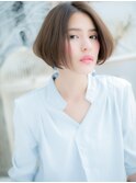 *mod's越谷*クールなミニマムボブで…前下がり美シルエットct2