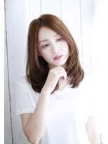 グラム ヘアーメイク(gram hair make) 大人レイヤーで色っぽフェイス