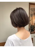 レザーカットですっきりボブ