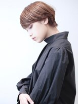 ココ 本八幡(KOKO)&nbsp;黒髪クラゲヘアーオリーブグレー小顔ココアベージュショート